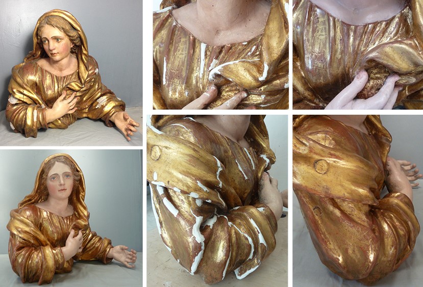 Buste de Sainte femme