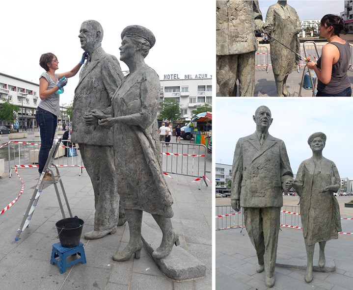 Le Général De Gaulle et Yvonne Vendroux, Elisabeth Cibot, 2013
