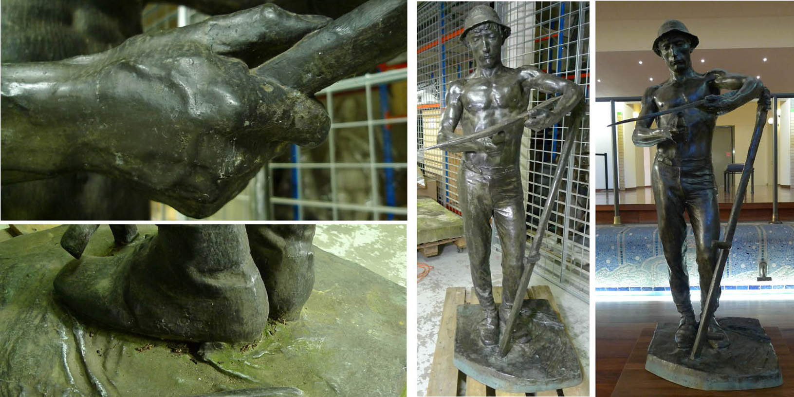Faucheur, Henri Bouchard, 1906, bronze