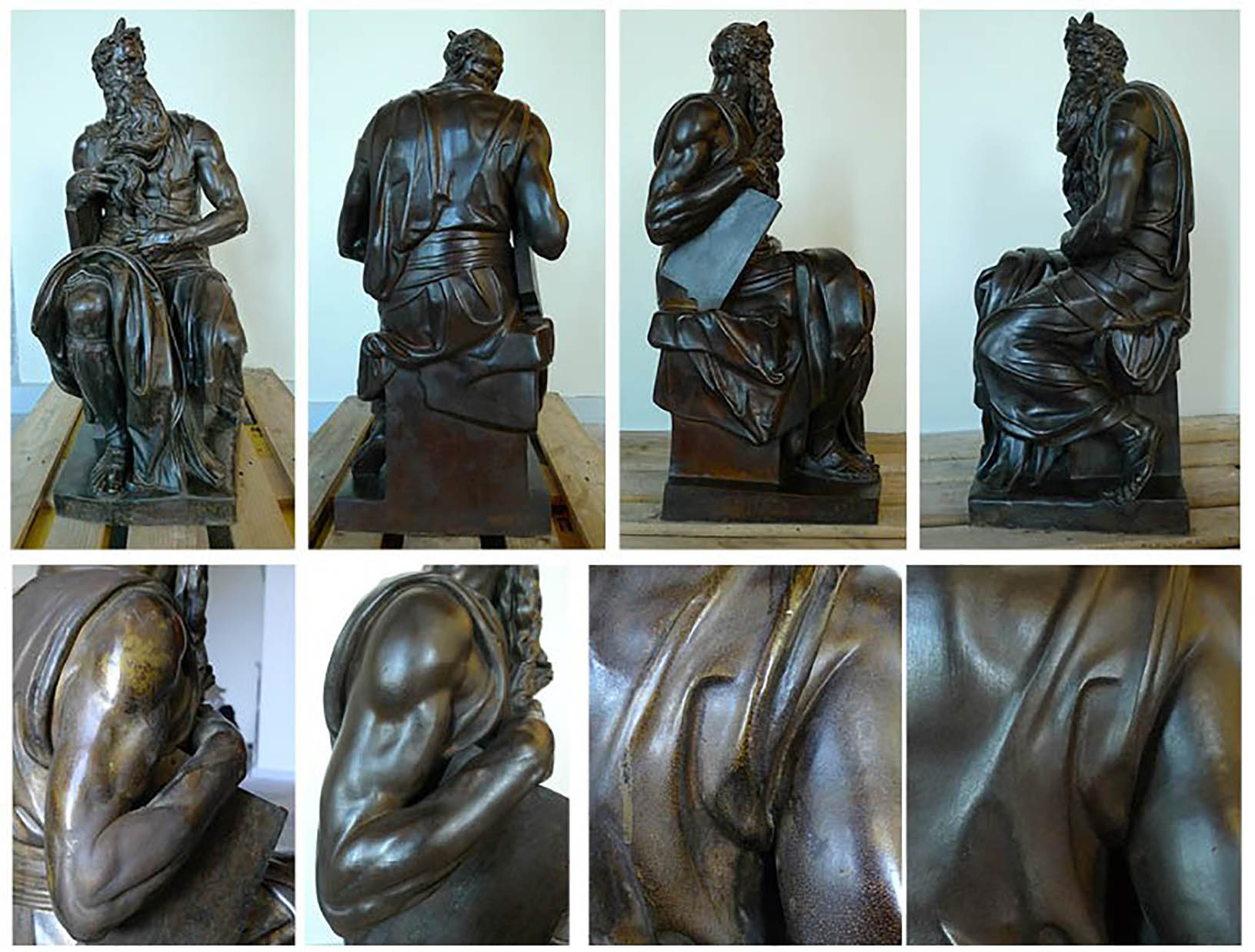 Moïse, Anonyme, XIXe siècle, Bronze