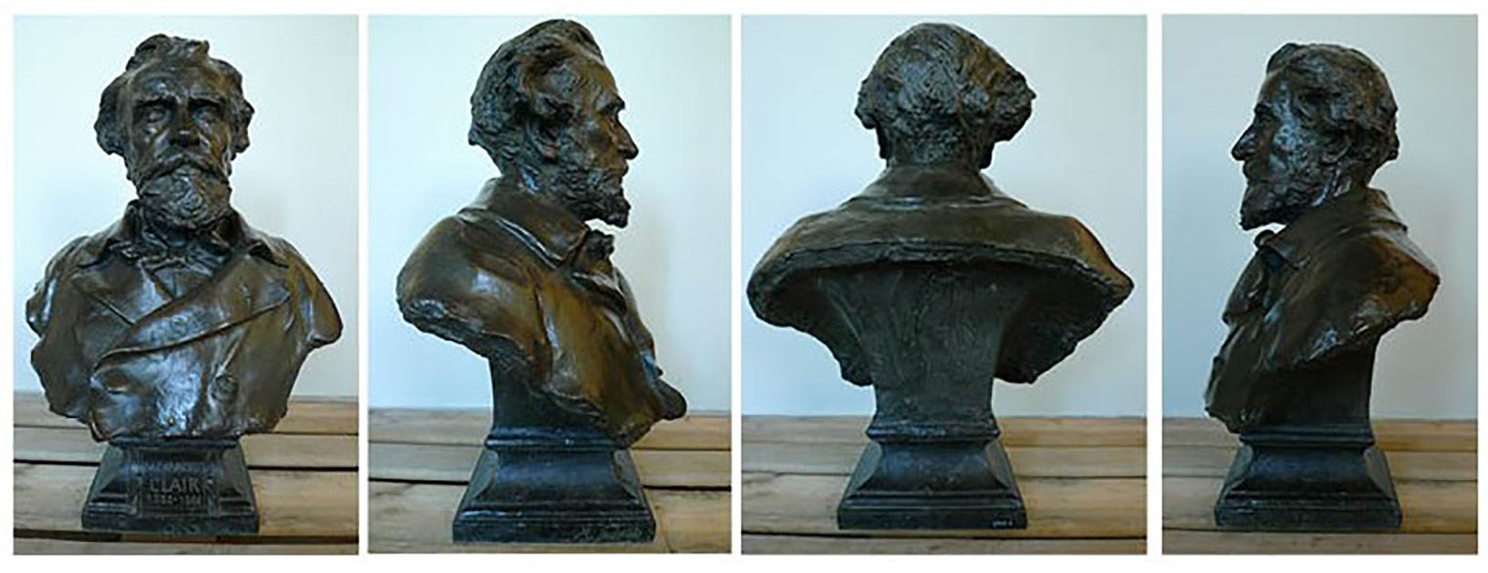 Alexandre Clair, Sabatier, vers 1908, Bronze